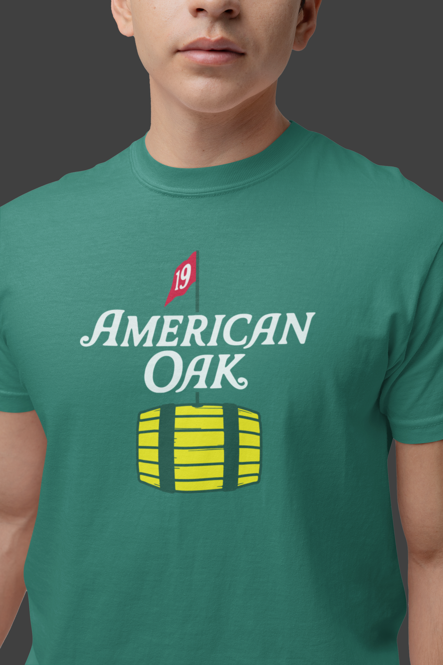 The American Oak Green Tee